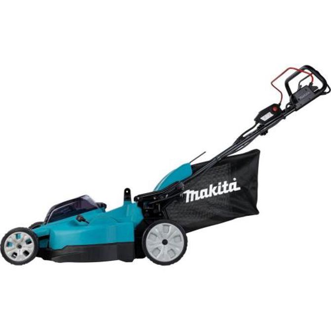 Akumulatorska kosilnica Makita DLM539PT2, 36 V (2 x 18 V), 2 x Li-Ion baterija 5,0 Ah, s kolesnim pogonom, modro-črna 2