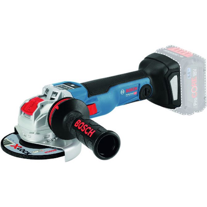 Akumulatorski kotni brusilnik Bosch GWX 18V-10 SC Professional,18 V, brez baterije in polnilca, Bluetooth, v L-Boxx, črna/modra 2