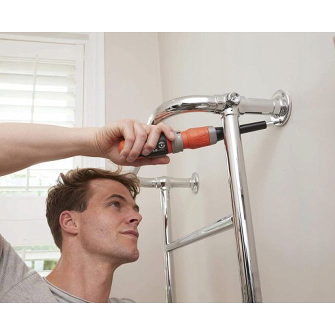 Akumulatorski vijačnik Black+Decker BFC603C-QW, 3,6 V, Li-Ion 1,5 Ah, oranžna/črna 3