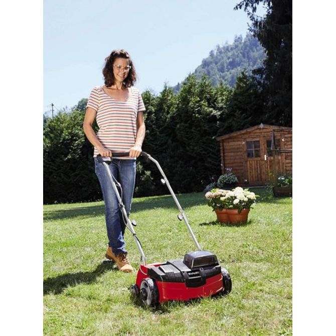 Akumulatorski strgalnik Einhell GC-SC 36/31 Li-Solo, 36V (2x18V), brez baterije in polnilca, rdeča/črna 2