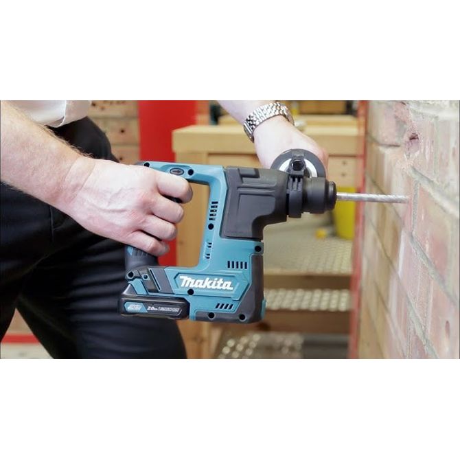 Akumulatorsko kladivo Makita HR140DZ 12V, SDS-plus, energija udarca 1 J, kompaktna zasnova, brez baterije in polnilnika 2