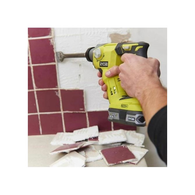 Akumulatorsko vrtalno kladivo Ryobi ONE+  R18SDS-125S, 18 V (zeleno/črno, litij-ionska baterija 2,5 Ah) 2