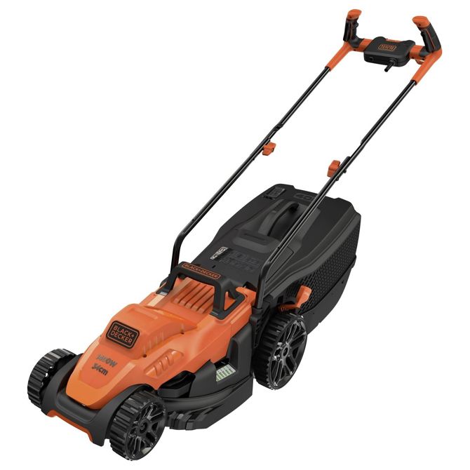 Vrtna kosilnica Black & Decker  z nastavitvijo višine reza 1400 W  Širina reza (maks.) 34 cm 5