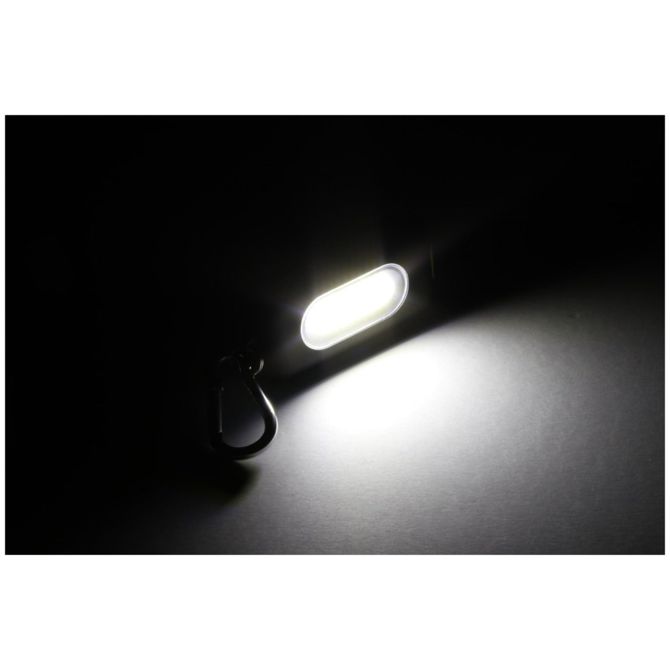 COB LED baterijska delovna luč 6500K z magnetom za ključe 4