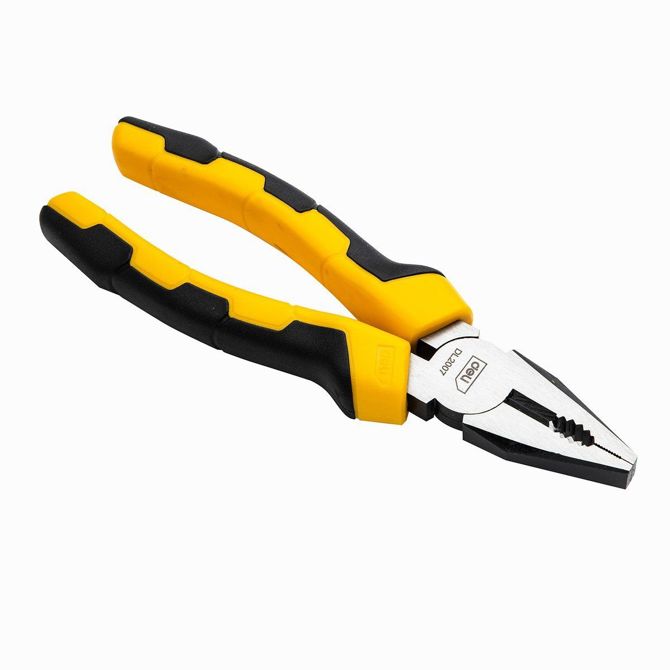 Kombinirane klešče 7" Deli Tools EDL2007 (rumene) 2