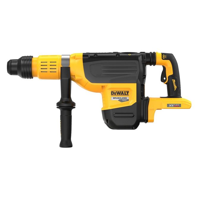Akumulatorsko kladivo Dewalt Fv 54V DCH775N, SDS MAX, Li-Ion baterija, 290 vrt./min, rumena/črna 2