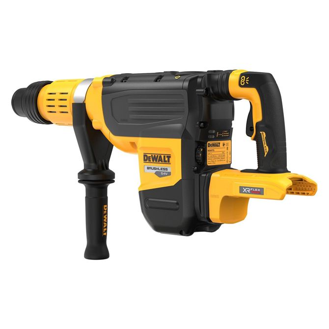 Akumulatorsko kladivo Dewalt Fv 54V DCH775N, SDS MAX, Li-Ion baterija, 290 vrt./min, rumena/črna 5