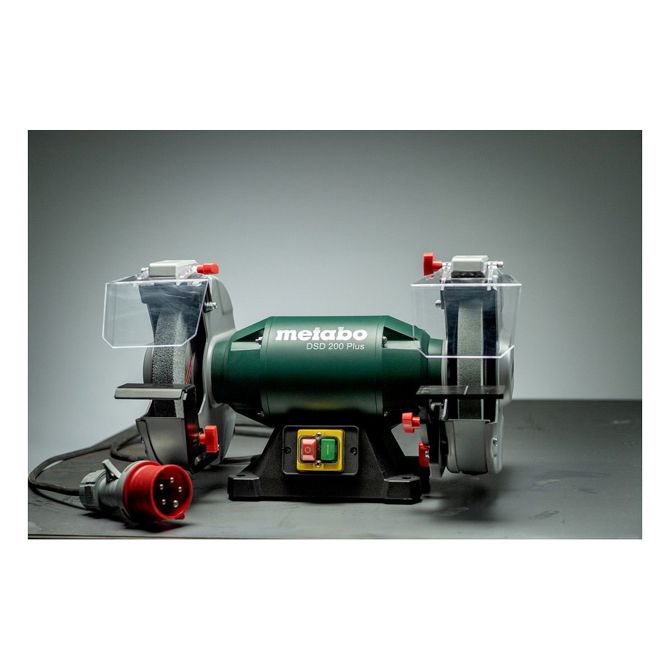 Brusilnik Metabo DSD 200 Plus aluminijev oksid, vgrajena luč, nastavljiva zaščita pred iskrami, odsesavanje prahu, 750 W 6