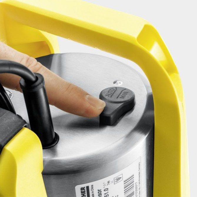 Potopna črpalka Kärcher SP 17.000 Flat Level Sensor 1.645-840.0, 17.000 l/h, ravno sesanje 1 mm, senzor nivoja, nerjavno jeklo 3