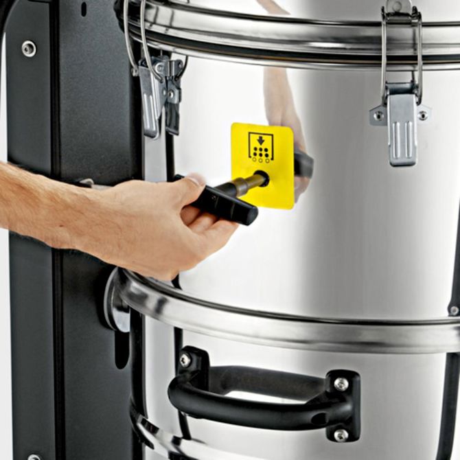 Industrijski sesalnik Karcher Professional IVC 60/24-2 Ap, 2,4 kW, zračni tok 148 l/s, posoda z nerjavečega jekla, 60L 4