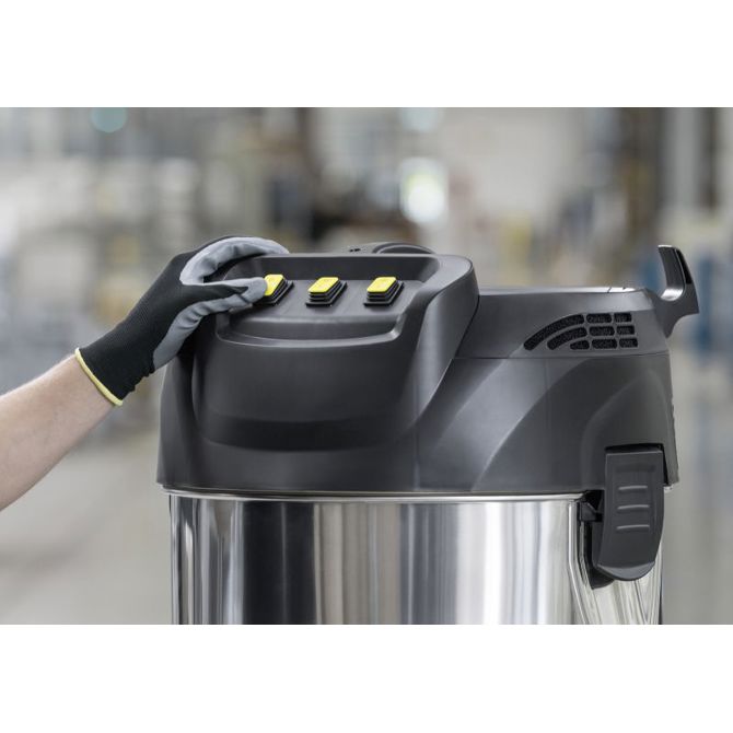 Industrijski sesalnik Karcher Professional IVM 60/36 -3, 60 l, 3,6 kW, 3-motorni, nerjaveče jeklo, razred prahu M 2