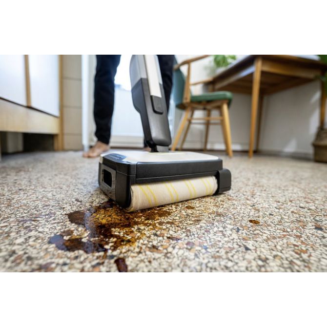 Večpovršinski valj Kärcher FC 2-4 2.863-329.0, mikrovlakna, pralni do 60 °C, za trda tla, bele barve 3