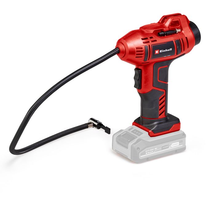 Komplet strojev Einhell  TP-CW 18/260 + CE-CC 18 Kit (rdeč/črn, 1x litij-ionska baterija 4,0 Ah, s torbo) 2