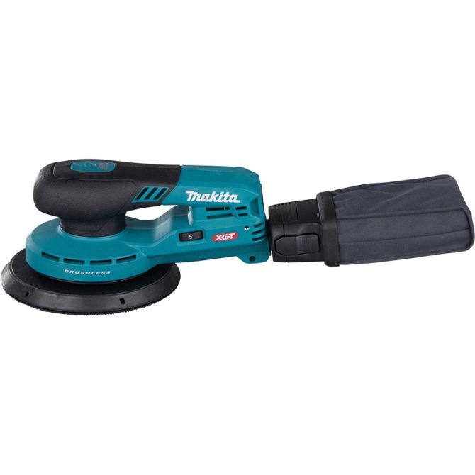 Akumulatorski ekscentrični brusilnik Makita BO002CGZ, 40 V, 150 mm, brez akumulatorja, brez polnilca 3