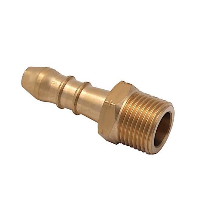 Medeninasti priključek cevi za plinske peči GZ3/8' PRA5 9-10 mm 2