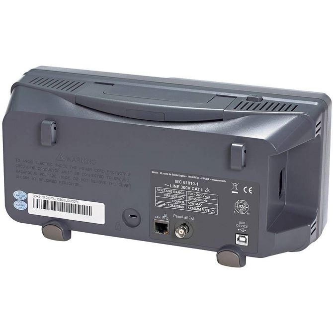 Metrix DOX 2025B digitalni osciloskop  20 MHz 2-kanalni 500 MSa/s 32 kpts 8 Bit digitalni osciloskop (dso) 1 kos 5