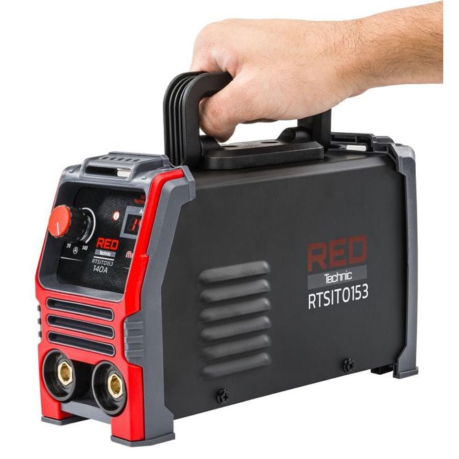 Varilni aparat Red Technic RTSIT0153 140A LCD IGBT, MMA, IP21S, 2,1 kg 3