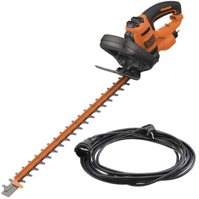 OBREZOVALNIK ŽIVE MEJE 500W 55CM+10M PODALJŠEK Black&Decker BEHTS401C10 2