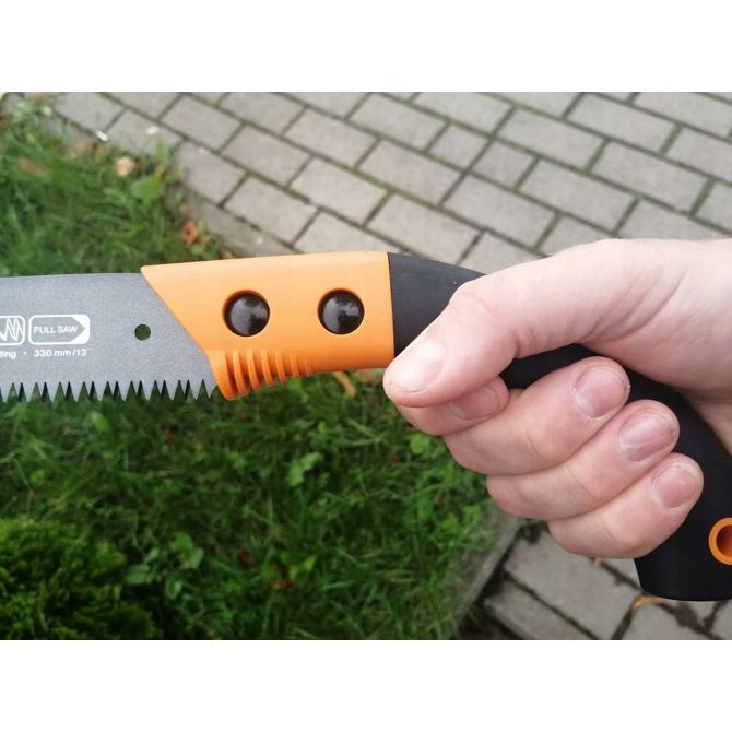 Ročna žaga s fiksnim rezilom Fiskars  SW84 (črna/oranžna) 2