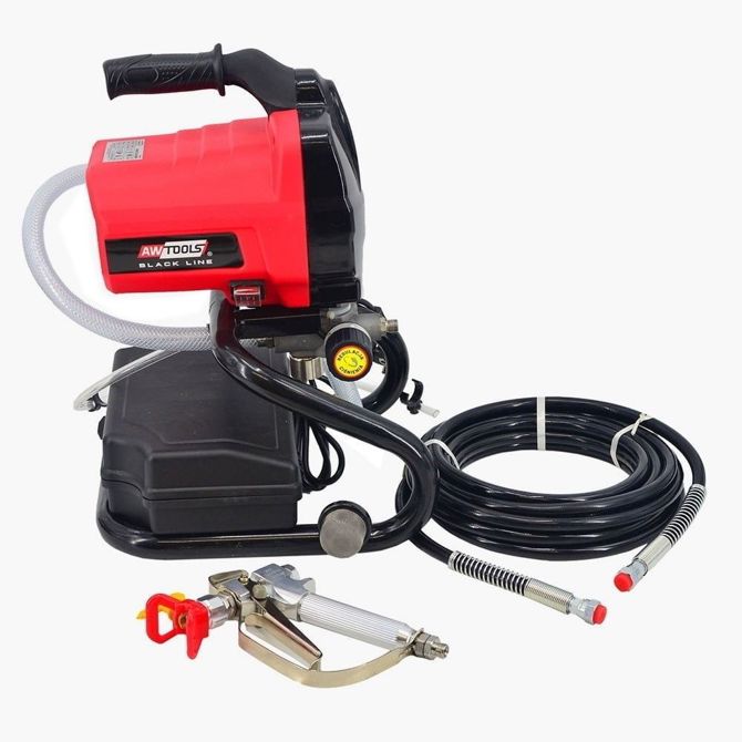 Set 650W električni razpršilec barve airless - brez-zračno pleskanje BLACK LINE 3
