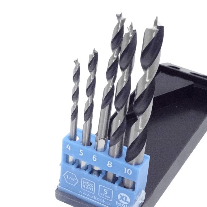 Set HEX 5 HSS svedrov 4-10mm 6