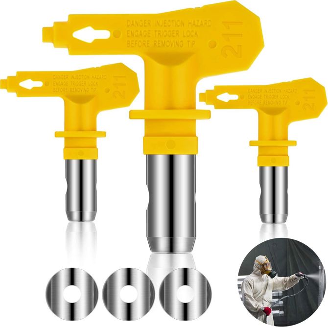 Set šobe airless pištole 417 wagner/graco 2