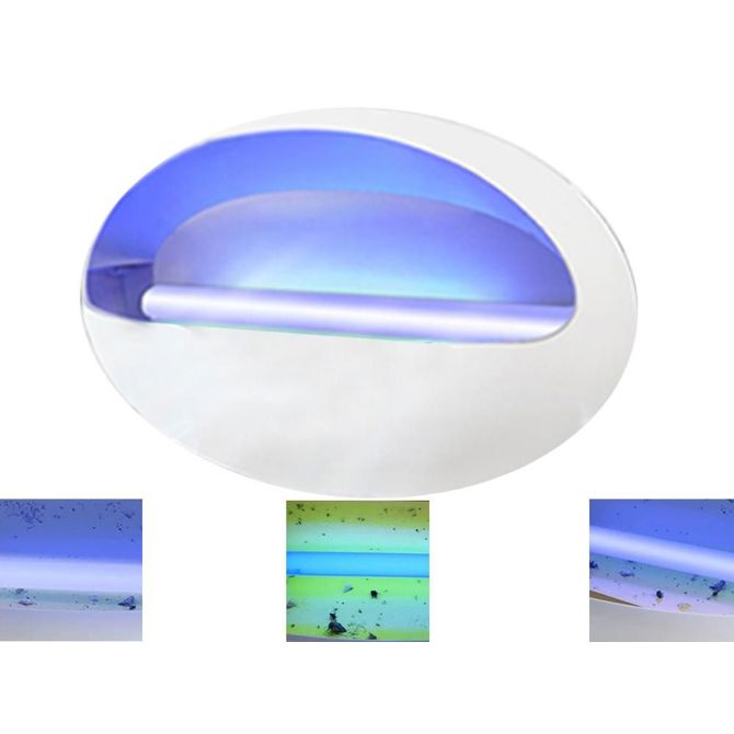 Stenska UV LED lovilna svetilka za komarje molje muhe in žuželke USB 6