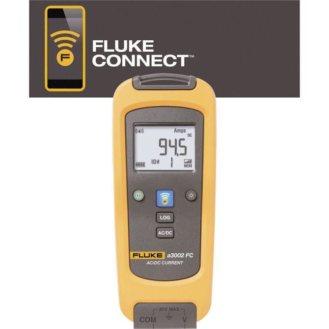 Ročni digitalni multimeter (tokovne klešče) Fluke FLK-a3002 FC, kalibracija narejena po: delovnih standardih, zapisovalnik podatkov 5