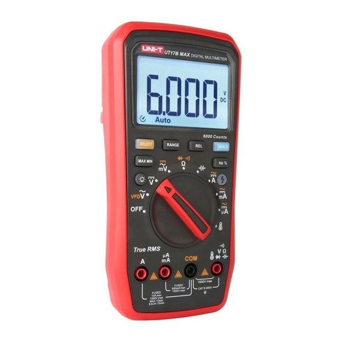 Uni-T True RMS digitalni multimeter UT17B MAX 3