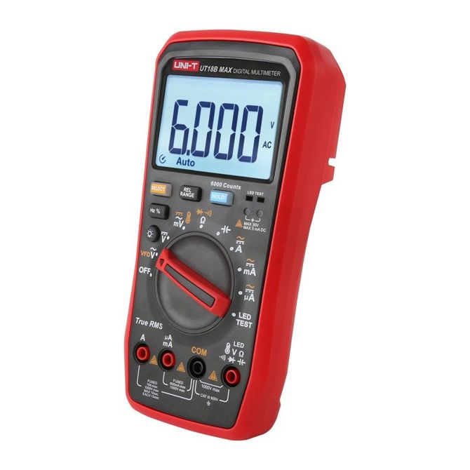 Uni-T True RMS digitalni multimeter UT18B MAX 3