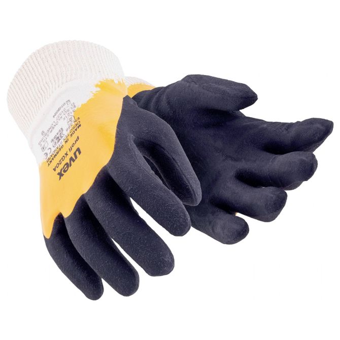 Delovne rokavice Uvex profi ergo XG 20A, velikost 8, nitrilni premaz Xtra-Grip, EN 388:2016 - 1 Par 2