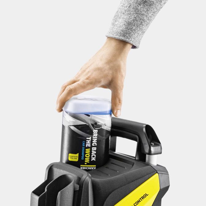 Visokotlačni čistilec Karcher K 5 Premium Power Control Flex 1.324-712.0, s peskalom za umazanijo in kolutom za cev, rumena/črna 3