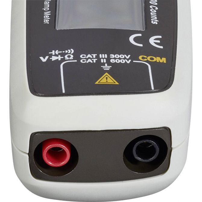VOLTCRAFT VC-330 OEU ročni multimeter, tokovne klešče  digitalni  CAT II 600 V, CAT III 300 V Prikaz (štetje): 2000 2