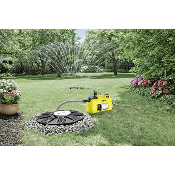 Vrtna črpalka Karcher BP 7 Home & Garden, 1.200 W, za čisto vodo, višina črpanja 60 m, 6000 l/h pretooka, rumena/črna 4