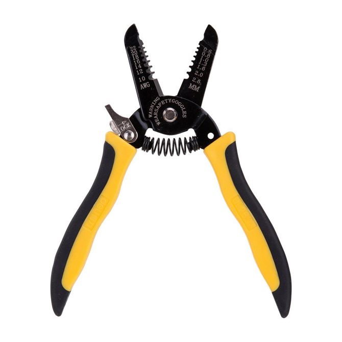 Odstranjevalec žice 0,6-2,6 mm Deli Tools EDL2607 (črno-rumen) 2