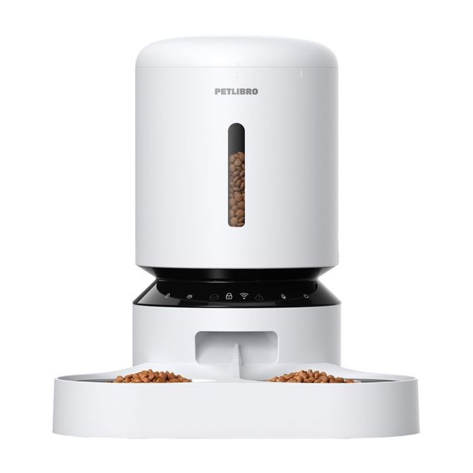 Petlibro dozator hrane za žitnico z dvojno posodo, Wifi, 5L (bel) 2