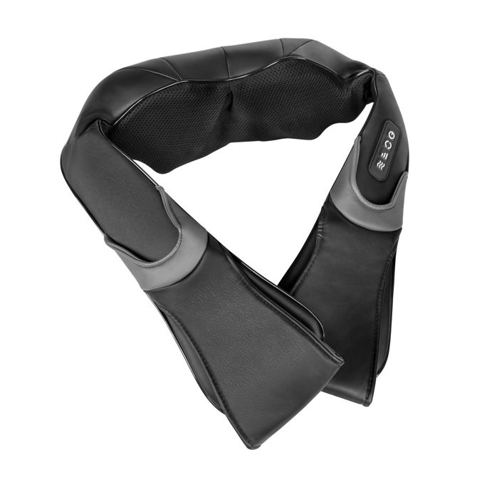 Shiatsu masažna naprava Rebel Active rba-6009, 24 W, funkcija gretja do 42 °C, 8 masažnih glav, za vrat in hrbet