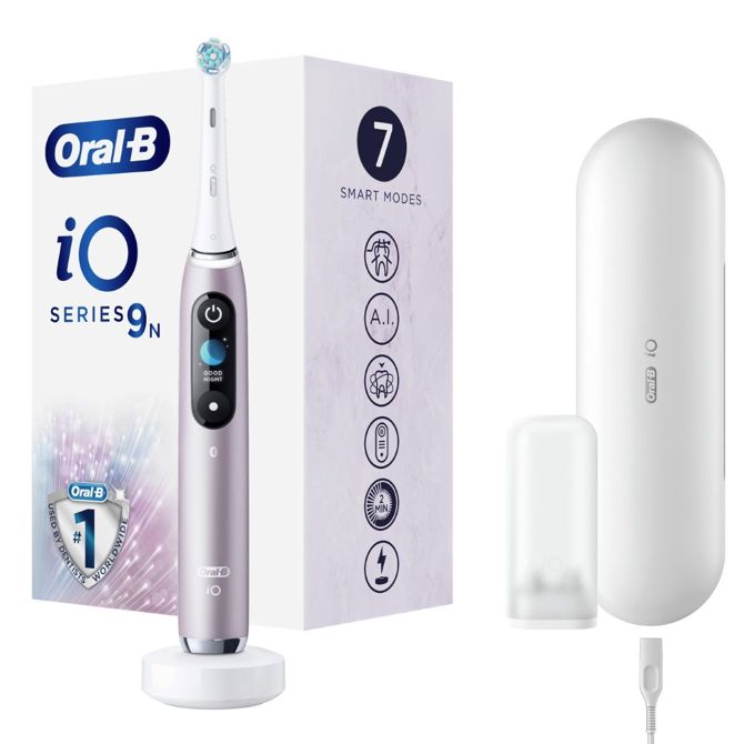 Električna zobna ščetka Oral-B iO Series 9 Pink
