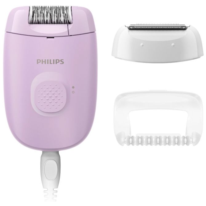 Epilator Philips Series 2000 BRE237/00, vijolična