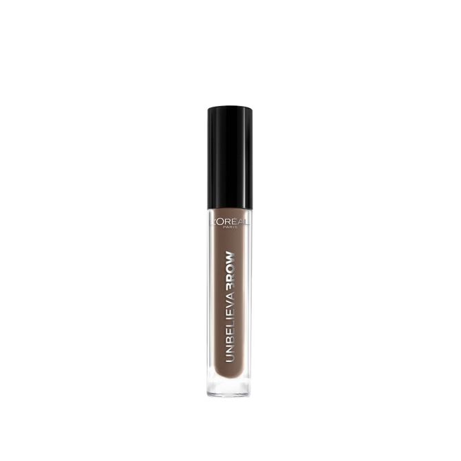 Dolgoobstojen gel za obrvi L'Oreal Paris Unbelieva Brow 104 Chatain