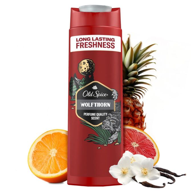 OLD SPICE GEL ZA PRHANJE WOLFTHORN 250ML