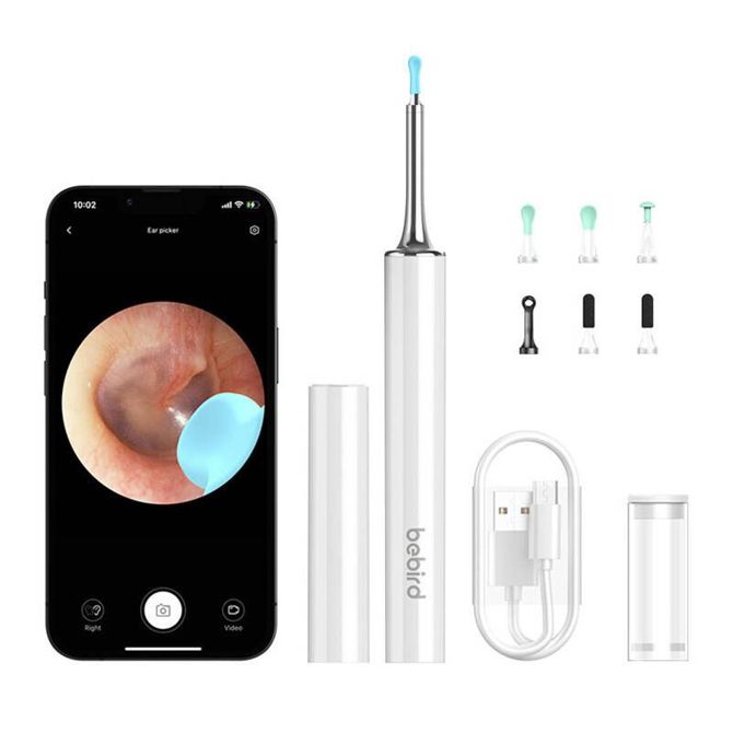 Smart Visual Ear-Clean Palica Bebird T15 bela