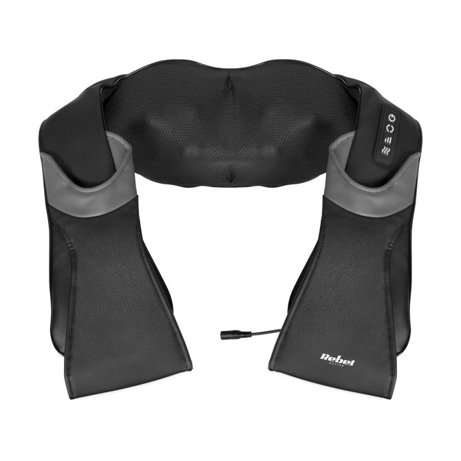 Shiatsu masažna naprava Rebel Active rba-6009, 24 W, funkcija gretja do 42 °C, 8 masažnih glav, za vrat in hrbet 5