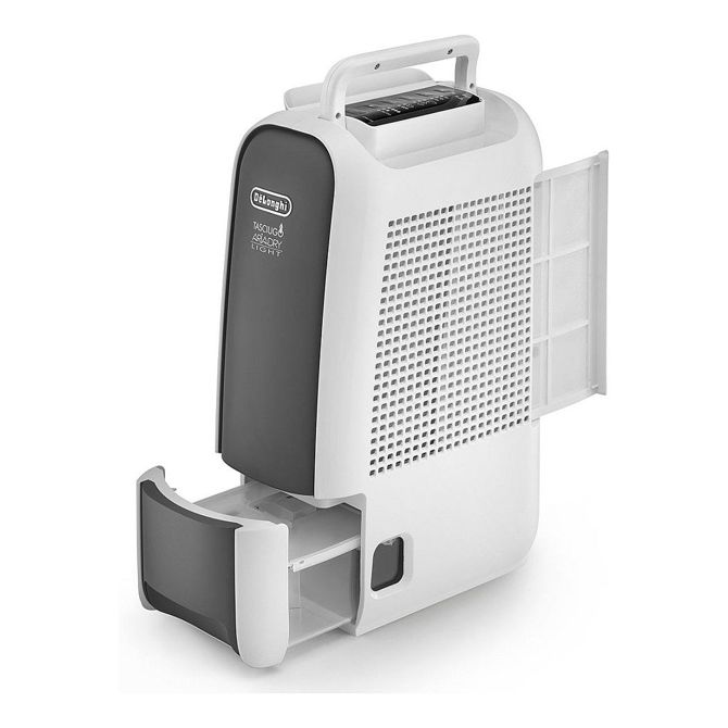 Razvlažilec zraka DeLonghi DNS65 2,8 l, 6 l/24h, ionizator, senzor vlažnosti, črna/bela 5