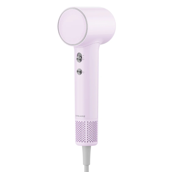 Sušilci za lase Dreame Mini 1200 W, 100.000 vrt/min, ionska tehnologija, otroški način 40 °C, tiho delovanje, vijolična 2