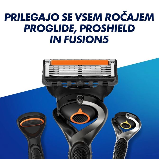 GILLETTE BRIV NASTAVKI PROGLIDE POW 4/1 6