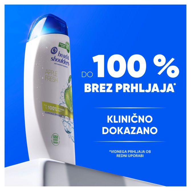 Šampon za lase Head & Shoulders Apple Fresh proti prhljaju 800 ml 3