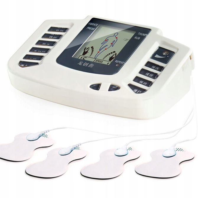 LCD elektrostimulator mišic za celotno telo TENS EMS 4