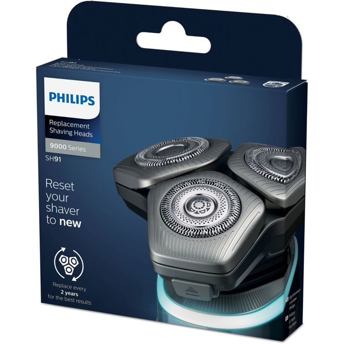 Nadomestna brivna glava Philips Series 9000 in 9000 Prestige (srebrna, model: SH91/50) 4
