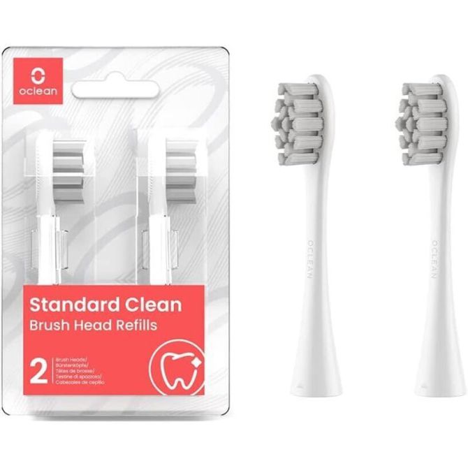 Oclean Gum Care dva nastavka za električno zobno ščetko bela 2